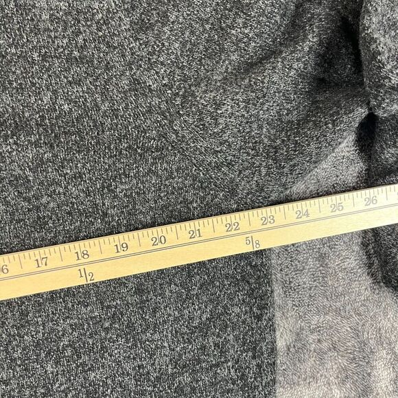 Iceland Made In Italy Wool Blend Sweater Mock Neck Charcoal Men's L Pullover - Picture 6 of 10